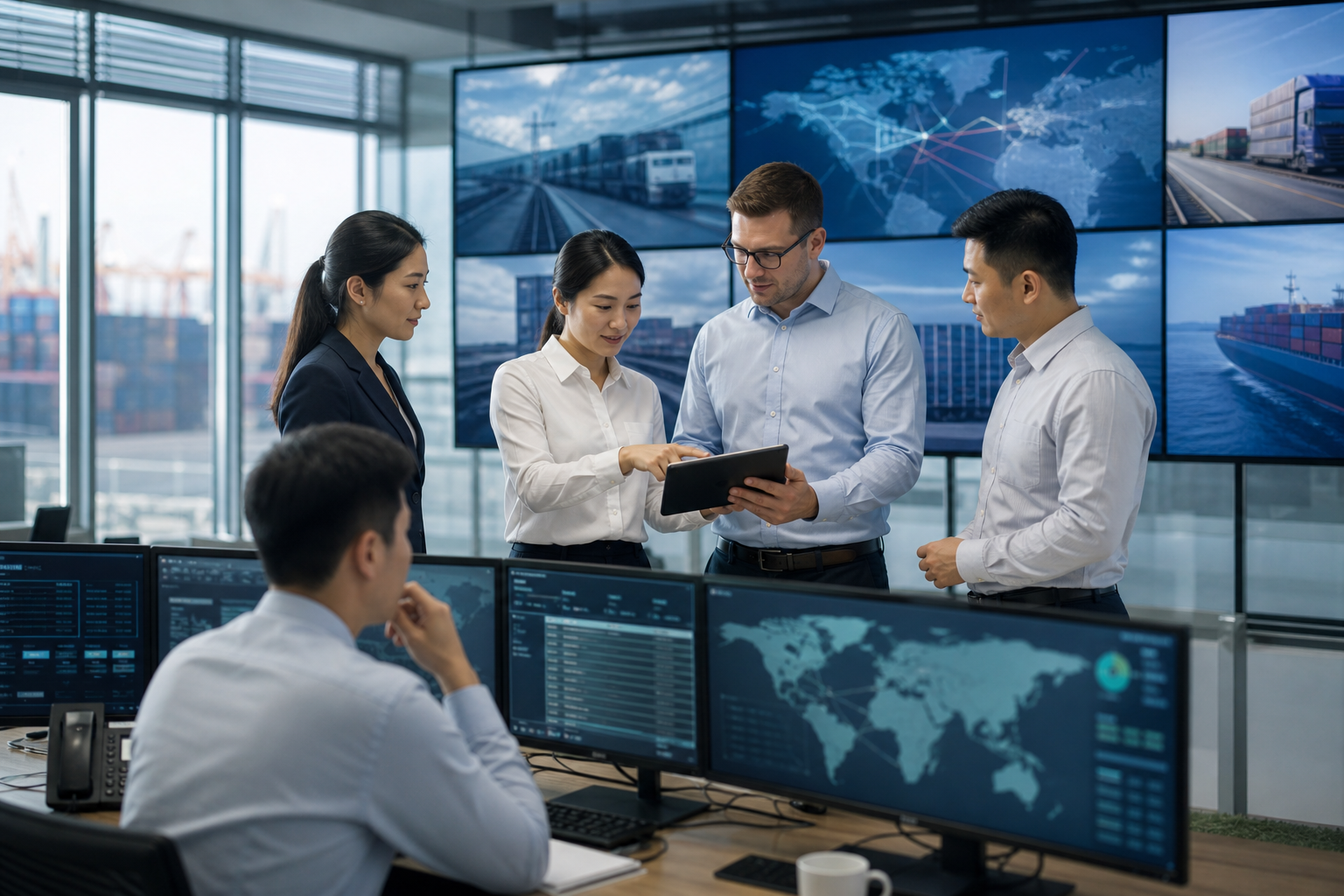 Cross-border logistics operations