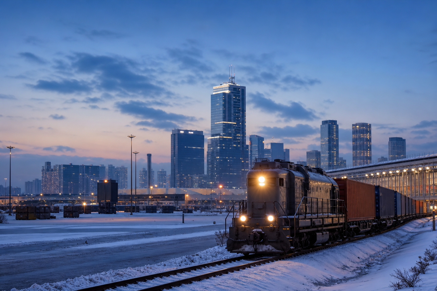 China-Russia direct rail line news cover