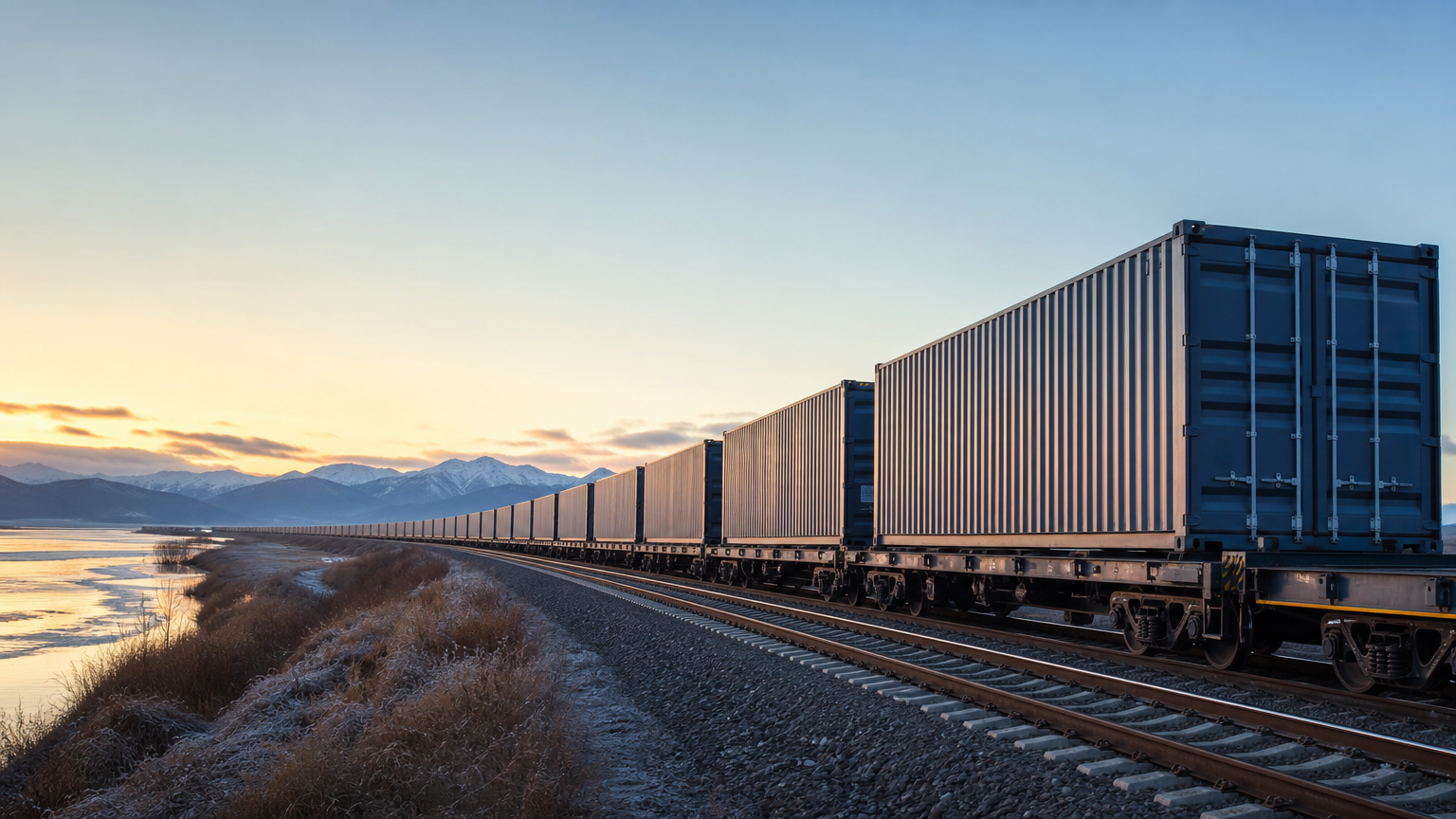 Railway freight train